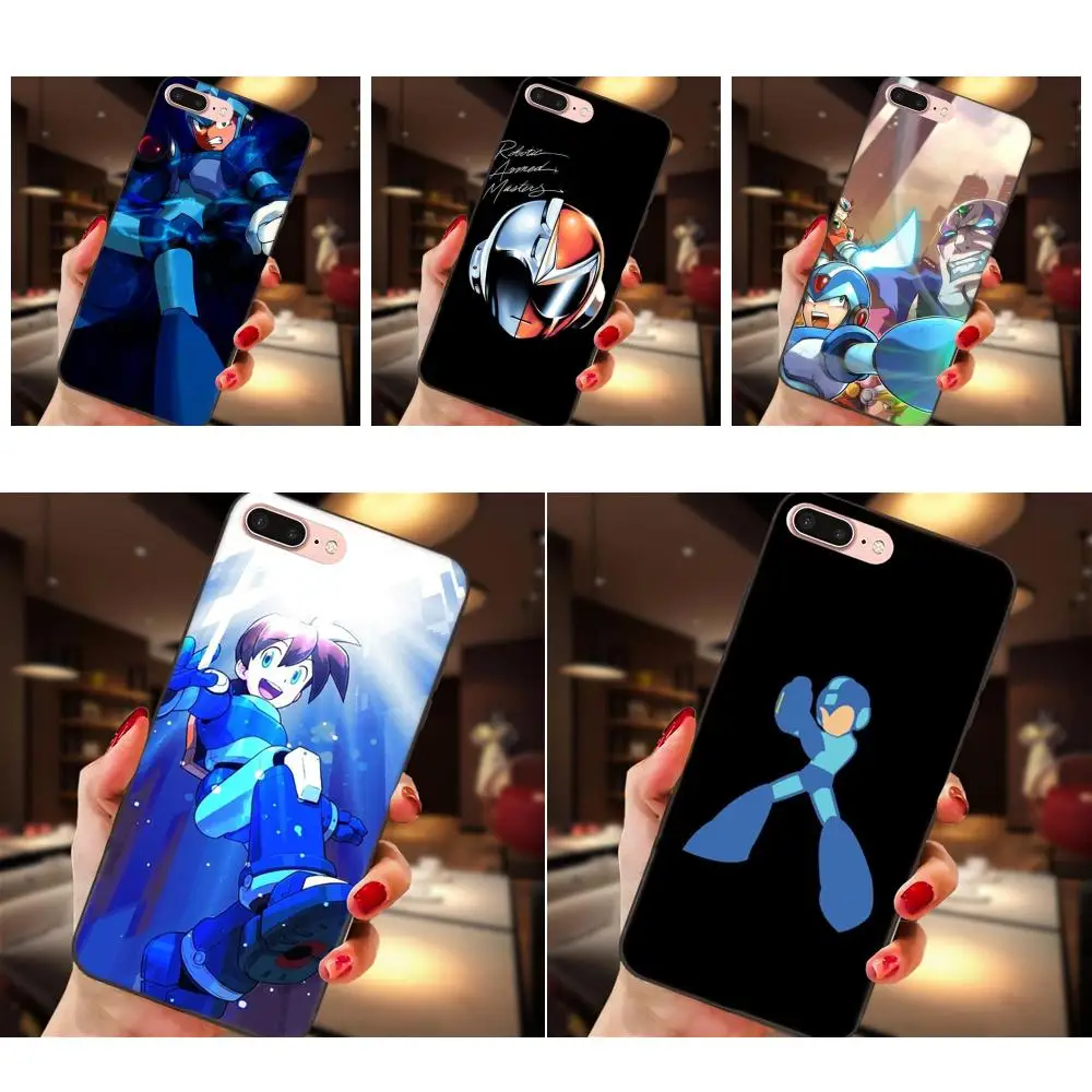 Megaman Mega Man X Black в продаже роскошный женский чехол для Huawei Honor Enjoy Mate Note 6s 8 9 10 20 Lite Play