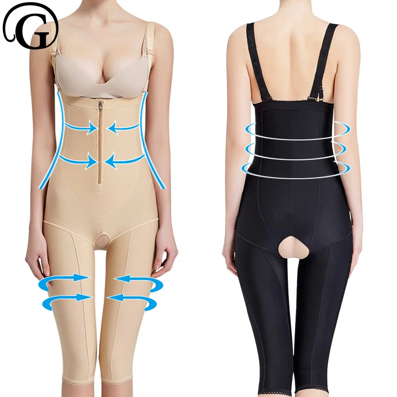 Для женщин восстановления Body Shaper после сургей корсет с бюстгальтером пуш ап
