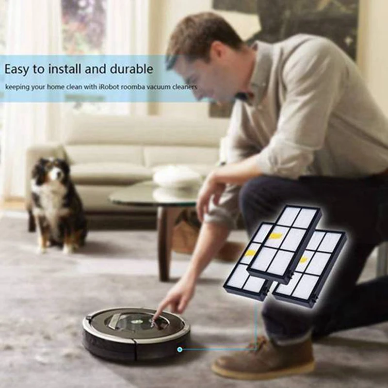 Акция! Роликовая боковая щетка фильтра для Irobot Roomba 800 900 860 865 870 877 880 890 891 801 805 960 980