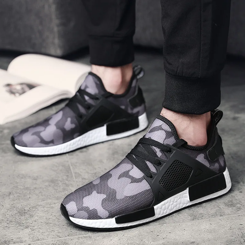 BONJEAN новые кроссовки повседневная мужская обувь для бега камуфляжная