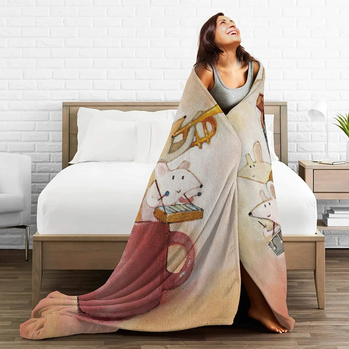 

Ultra Soft Sofa Blanket Cover Blanket Cartoon Cartoon Bedding Flannel plied Sofa Bedroom Decor for Children and Adults 278476374