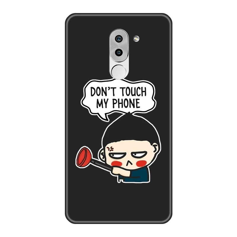 Phone Case For Huawei Honor 4C 5C 6C 6A Pro Silicone Quotes Funny Black Girl Back Cover 4X 5A 5X 6 6X | Мобильные телефоны и