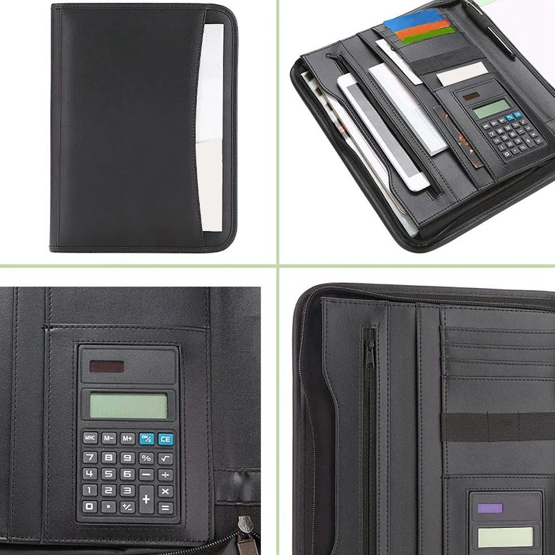 Из искусственной кожи Портфели Бизнес связующего органайзеры портфель с