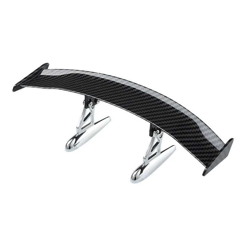 

Universal Auto Car Tail Decoration Spoiler Wing Carbon Fiber Mini Spoiler Wing Automotive Decoration Small Model for jeep- ford-