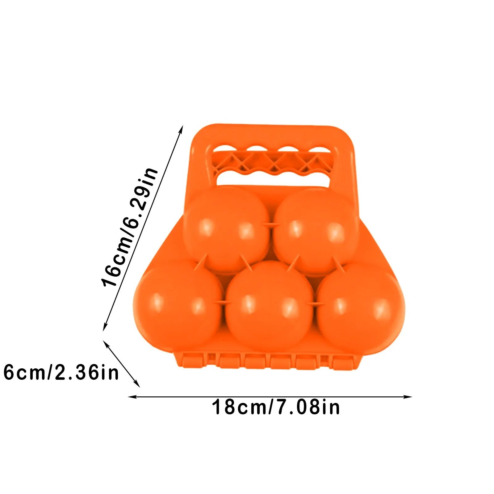 Зажим для изготовления 5 снежных шариков Детская уличная спортивная форма