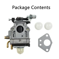 1 carburetor kit gasket oil bubbles for brushcutter 43cc 49cc 52cc strimmer cutter chainsaw carb fuel supply system