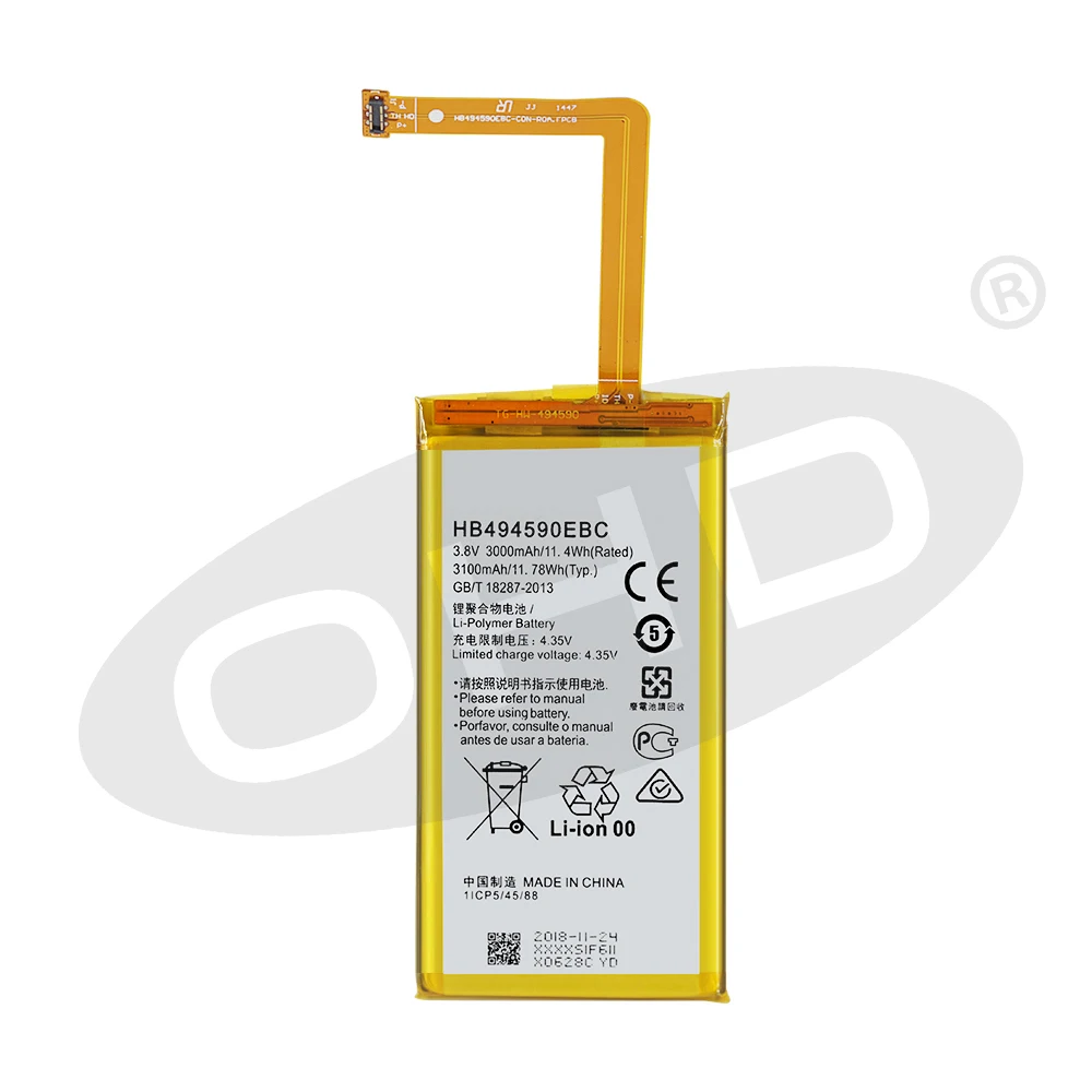 Ооз оригинальный аккумулятор с высокой емкостью HB494590EBC для Huawei Honor 7 Glory PLK-TL01H ATH-AL00
