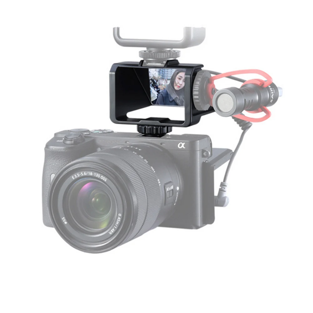 

Camera Vlog Selfie Flip Screen Bracket Video Shooting Reverse Mirror Mount Holder for Sony for Fujifilm XT2 XT3 XT20 XT30 Camera