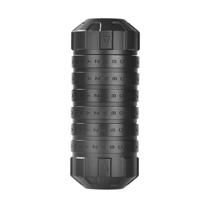Fashion New Style Educational toys Cryptex locks gift ideas Da Vinci Code lock to marry lover escape chamber props Black