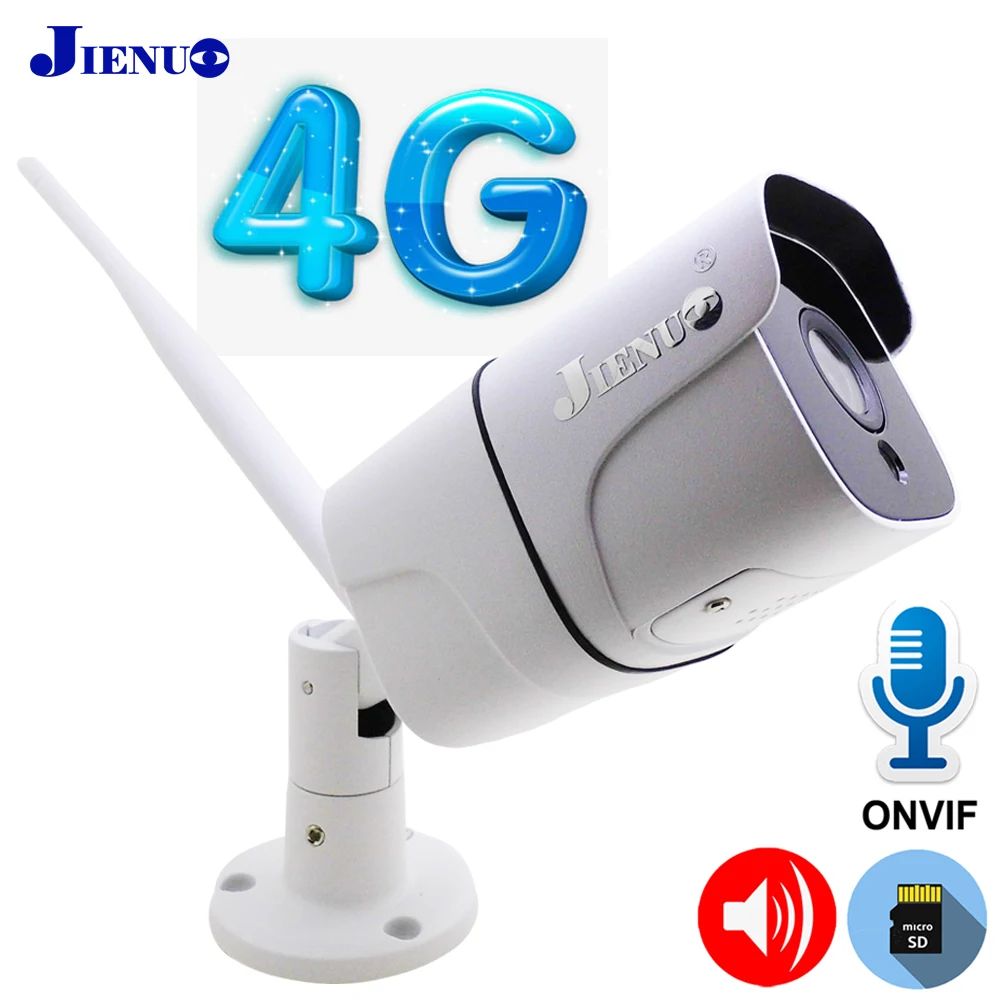 

IP-камера наружная Водонепроницаемая с поддержкой SIM-карты, 1080P, Wi-Fi
