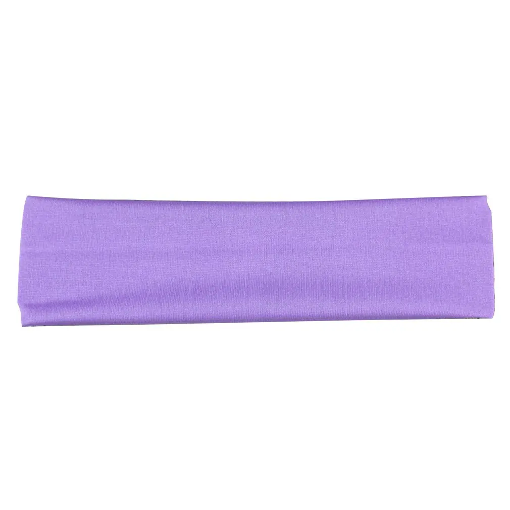

Elastic Yoga Sports Antiperspirant Belt Sweat-absorbent Belt Non-slip Headband Running Pure Color Hairband Sports Headband
