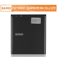 yelping ba900 phone battery for sony xperia e1 gx tx lt29i so 04d s36h st26i c1904 c2105 1700mah