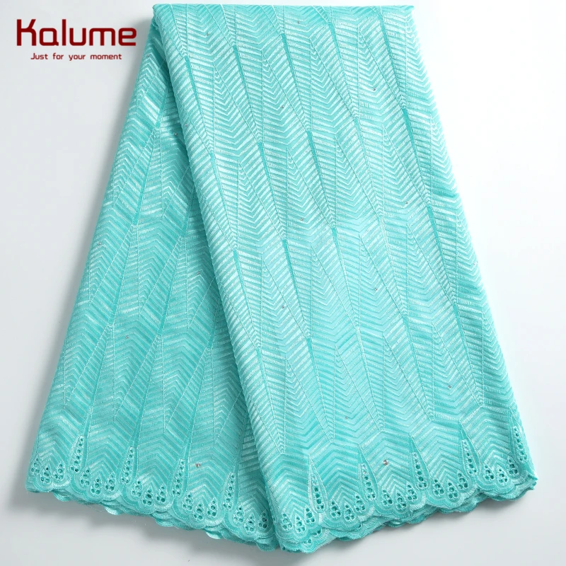 Африканская кружевная ткань Kalume 2021 Высококачественная нигерийская вышивка