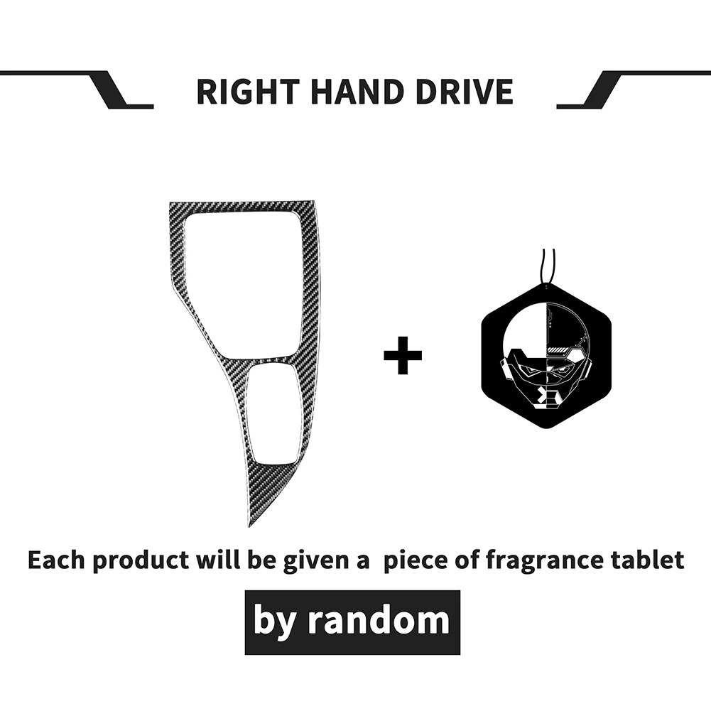 

Sticker Cover Trim Car Styling Accessories Carbon Fiber Gear Shift Panel Frame Trim Decorative Sticker for BMW E84 X1 11-15