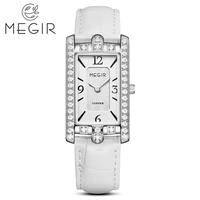 megir 2021 new fashion trend elegant sports luxury quartz watches ladies watch female waterproof belt llock zegarek damski 7004