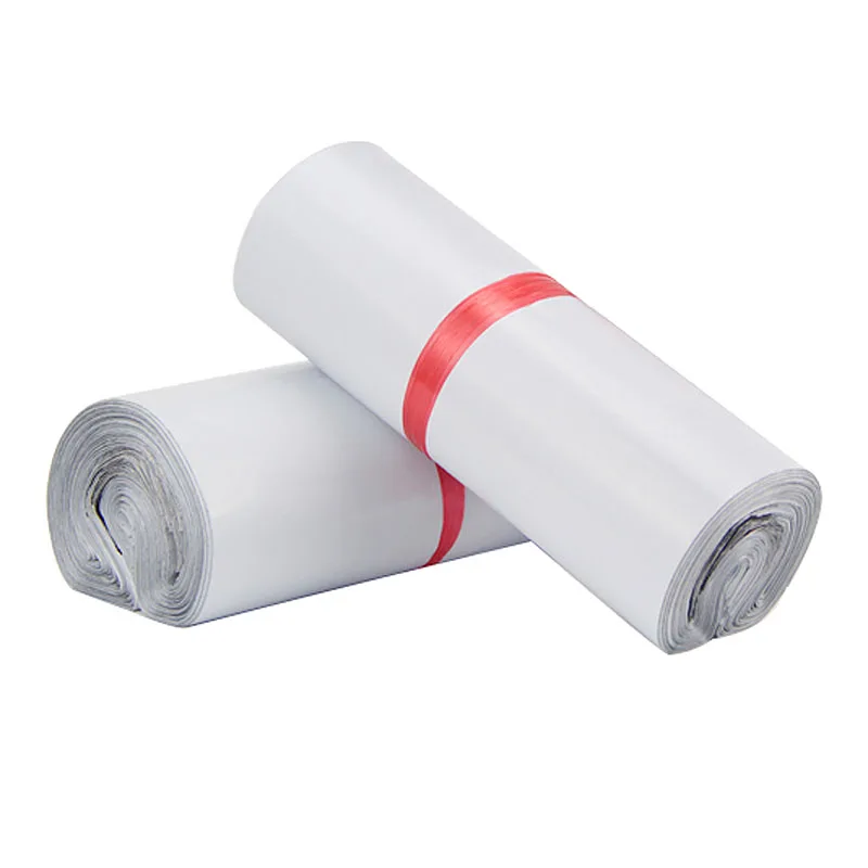 

100 шт. белые водонепроницаемые курьерские пакеты YUANYUXIN