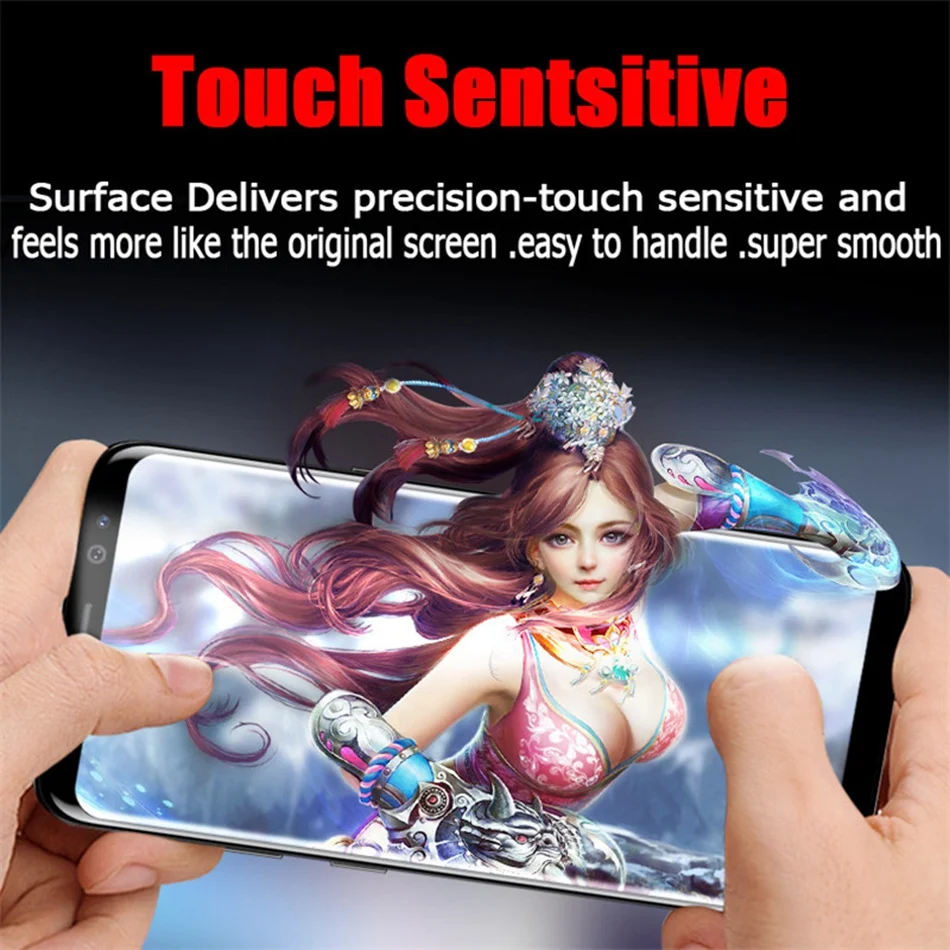 

KISSCASE Screen Protector For Samsung S10 Plus S10e S10 Full Curved Soft Protective film For Samsung Note 9 8 S7 Edge S7 S8 S9