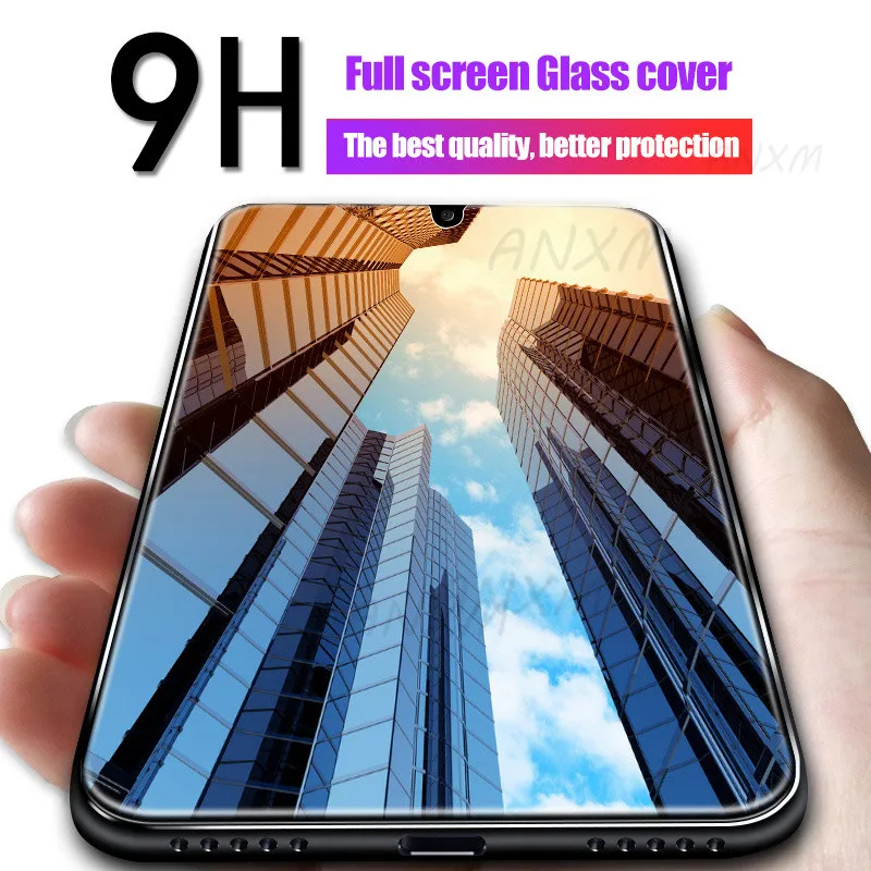 Full Tempered Glass For Huawei P Smart S Z Pro 2020 2019 Cover Screen Protector Anti blue-ray Film | Мобильные телефоны и