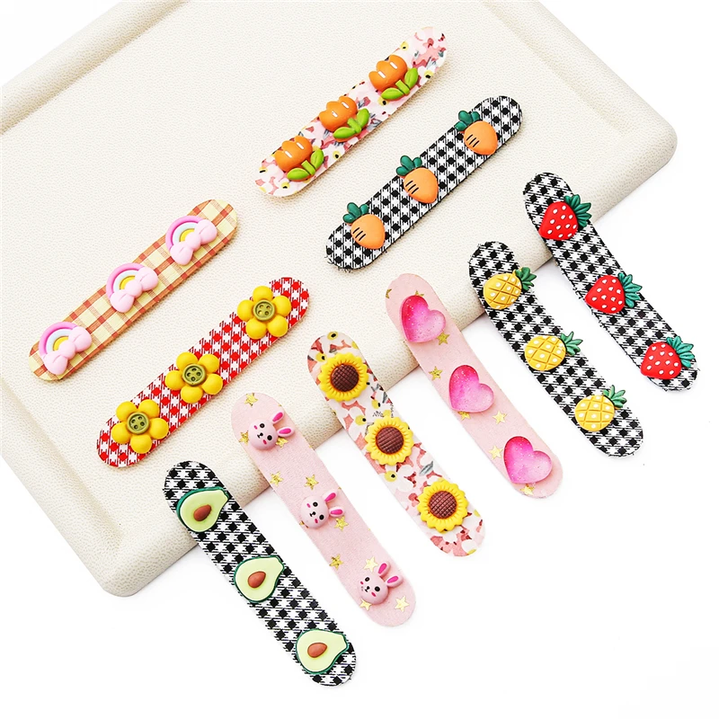 Милые ободки для волос с изображением сломанных Детские милые цветами из