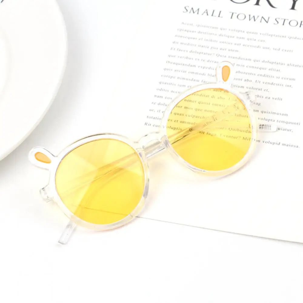 

Baby Cute Rabbit Ears Sunglasses Kids Sun Glasses Eyewear Eyeglasses UV400 For Boys Girls