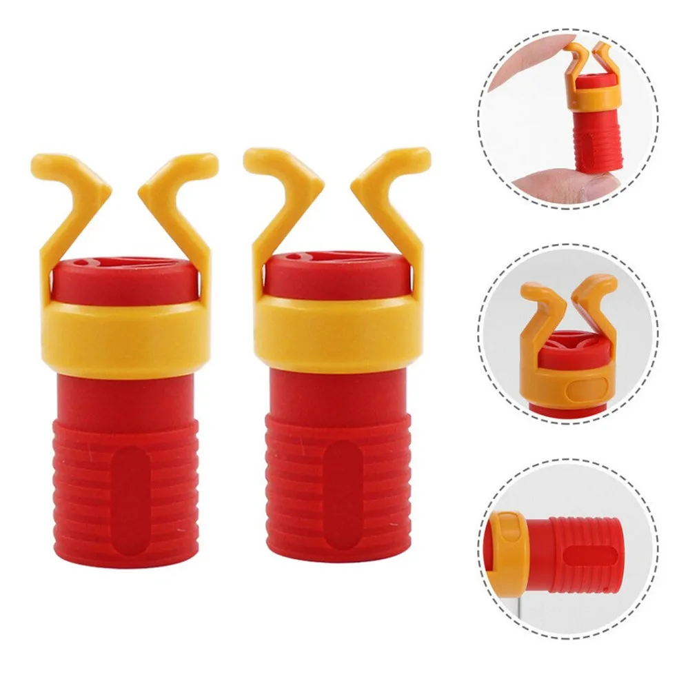 

Plastic 2pcs Red Clamper Sleeve Woodworking Tool 40mmx18mm 40x18mm ABS