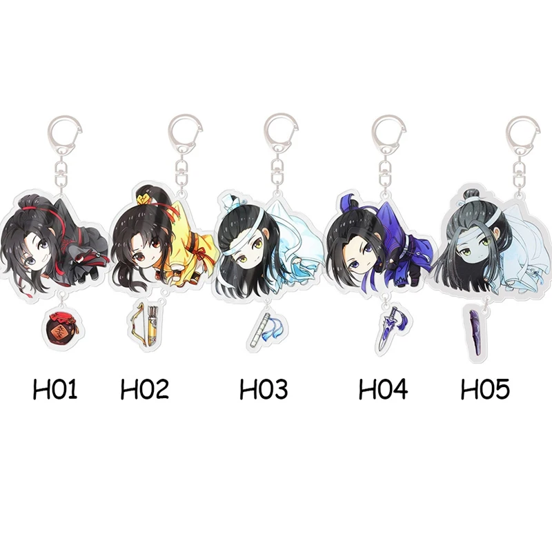 Mo Dao Zu Shi Cartoon Key Chain Acrylic Mobile Pendant Keychain | Украшения и аксессуары