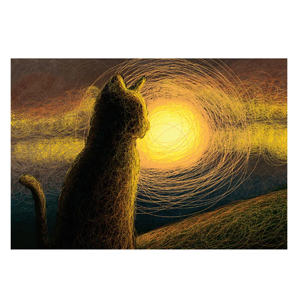 Jigsails для взрослых и детей пазлы картин фэнтези лося город пейзаж 150 шт. игра