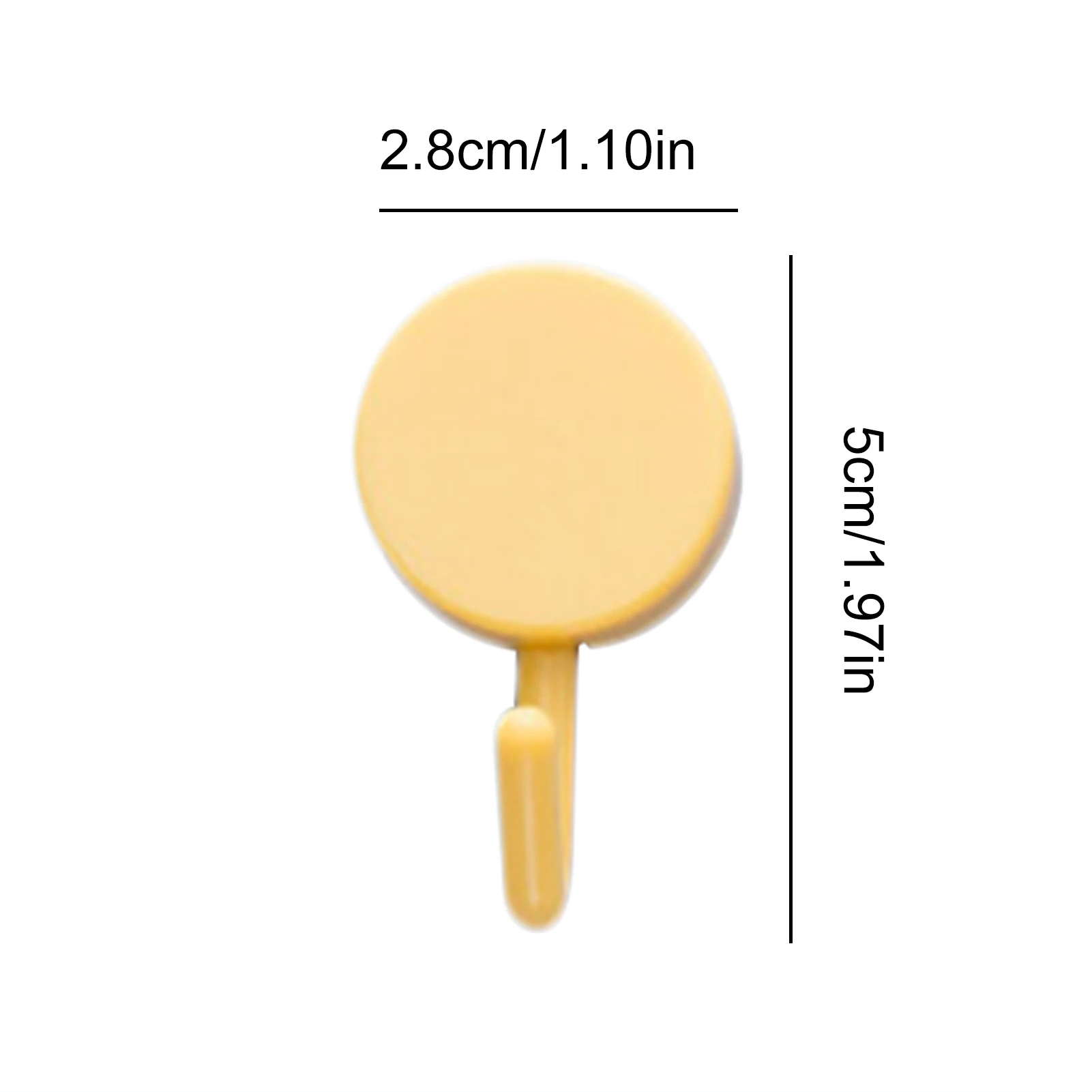 

10Pcs Bathroom Adhesive Hooks Towel Hooks Seamless Strong Bearing Stick Hook Waterproof Kitchen Wall Towel Hangers Dropshiping