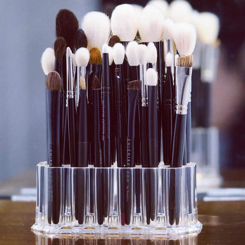 Органайзер акриловый для карандашей и подводки глаз 26 ячеек | Дом сад