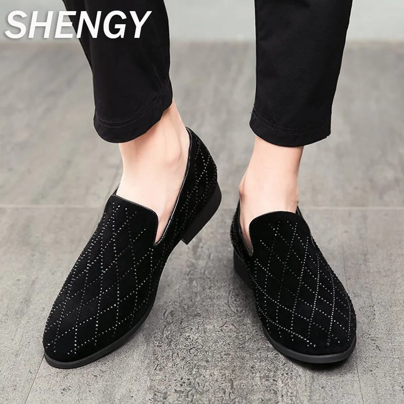 Мужская обувь 2020 весна осень повседневные Мокасины на плоской подошве