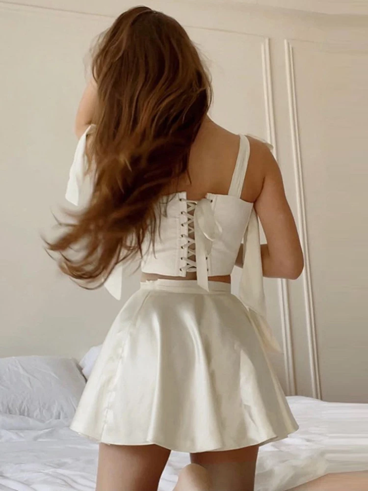 Женский топ без бретелек Cryptographic укороченный рукавов с открытой спиной