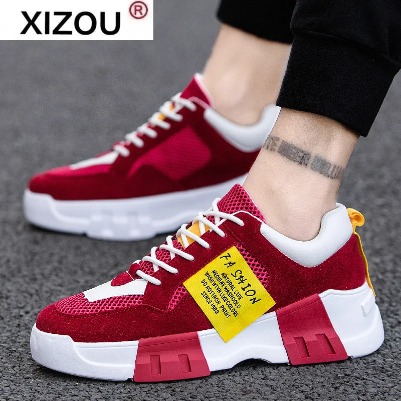 

Spring New Breathable Men's Shoes Casual Shoes Mesh Old Single Shoes Increased Sports Zapatos Deportivos Designer Shoes Men