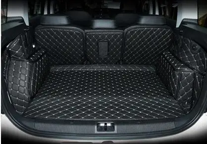 

Non Slip Easy Clean Wholy Surrounded No Ordor Special Car Trunk Mats for Skoda Yeti Durable Waterproof Boot Carpets