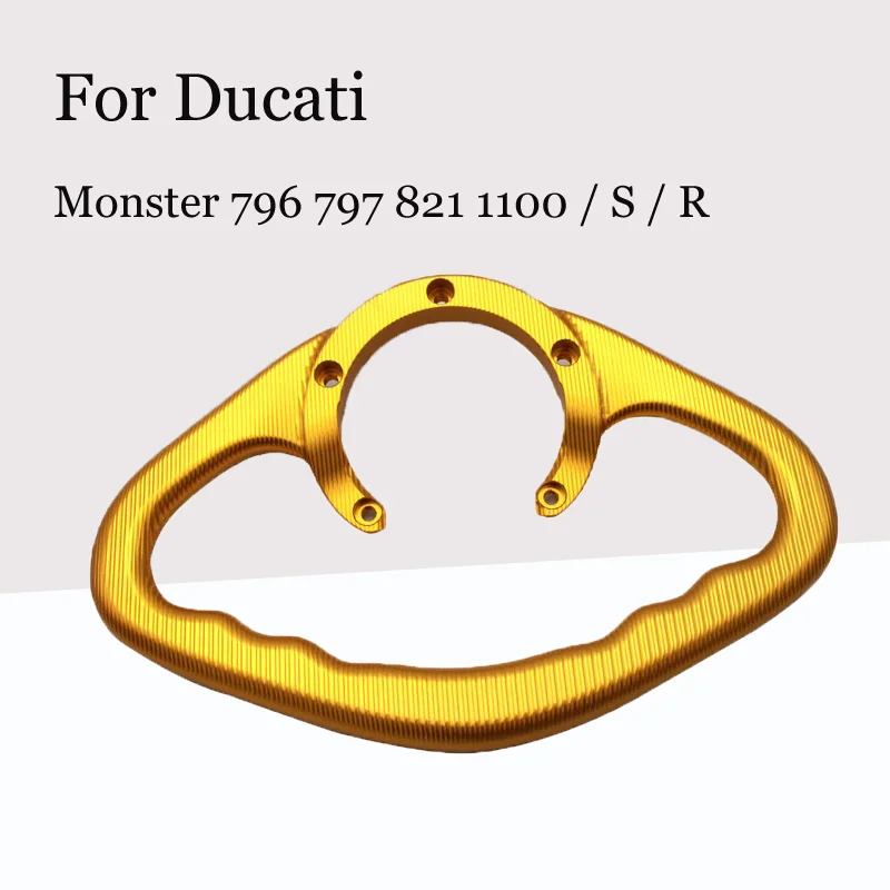 

Для Ducati Monster 796 797 821 1100 / S / R мотоцикл модификация топливный бак подлокотник Универсальный пассажирский подлокотник
