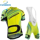 2022 ORBEA велосипедная одежда с коротким рукавом, велосипедный комплект из Джерси, нагрудные шорты, одежда для велоспорта, одежда для горного велосипеда, мужская одежда