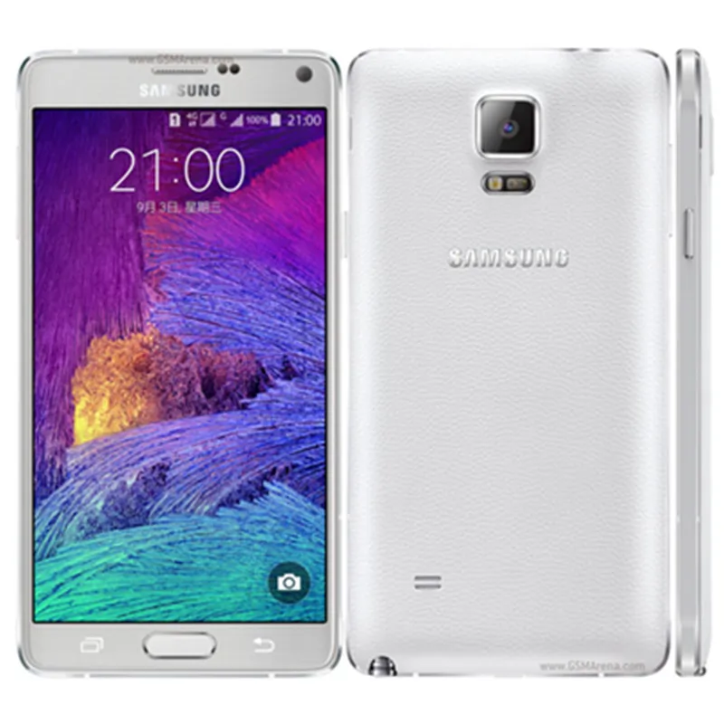 samsung galaxy note 4 duos n9100 refurbished unlocked note4 dual sim 3 14 inches android gprs gsm cheap mobile phone free global shipping