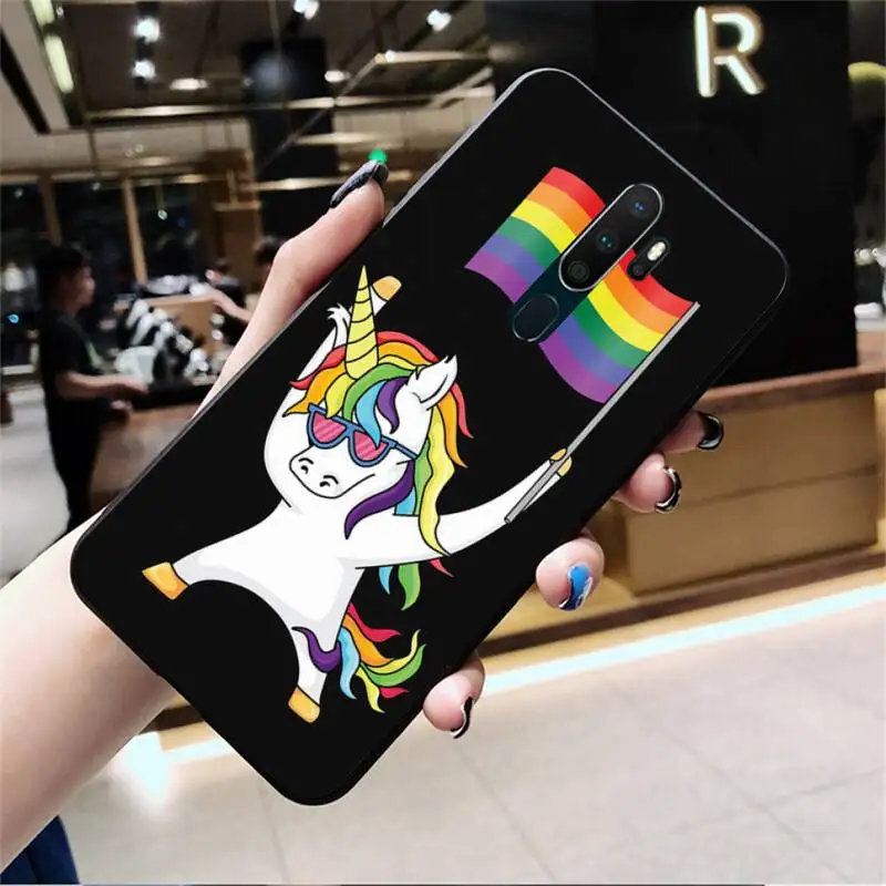 Gay Lesbian LGBT Rainbow Pride Custom Photo Soft Phone Case For Oppo A5 A9 2020 Reno2 z Renoace 3pro Realme5Pro | Мобильные телефоны