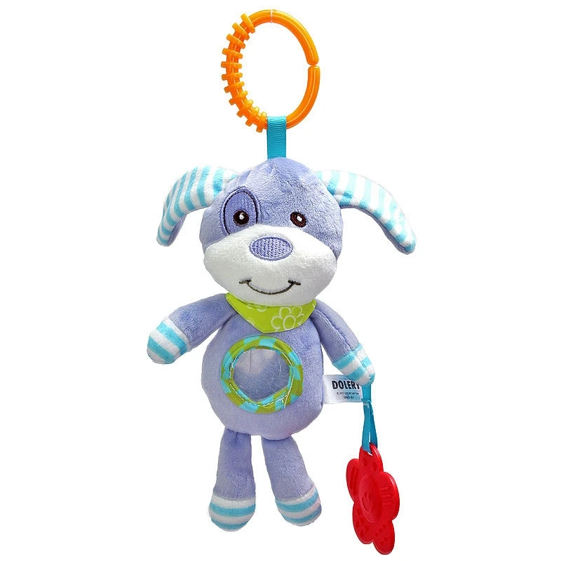 TOY201-3 Игрушки для коляски плюшевые животные подвеска у кровати детские игрушки 0-12 месяцев детские мягкие погремушки шейкер Развивающие игрушки для коляски для новорожденных - Цвет: TOY201-3