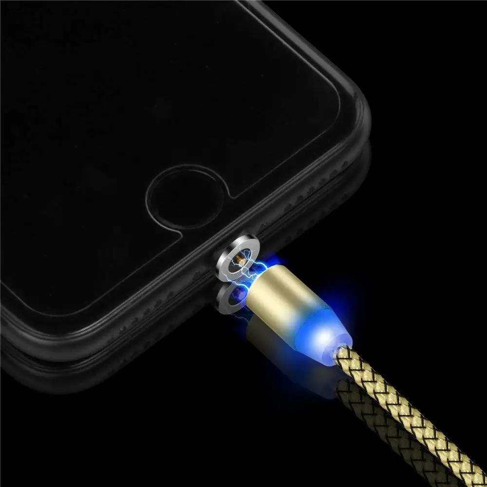 Usb-кабель для зарядки samsung galaxy A10 A50 A6 J7 J3 Honor 8X 7A Oppo A7 F7 R11 Android 360 градусов Круглый Магнитный шнур зарядного устройства