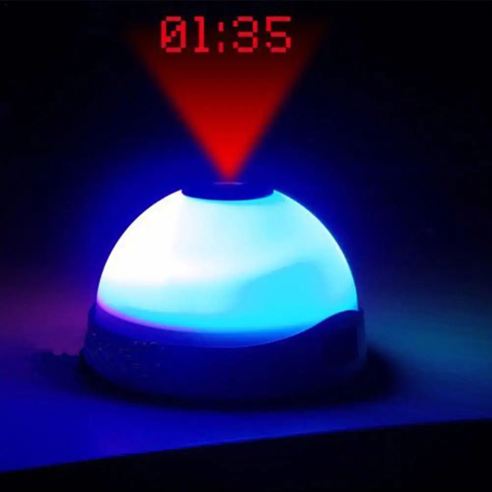 

LED Digital Alarm Clock Snooze Starry Star Glowing Alarm Clock For Children Baby Room Calendar Thermometer Night Light Projector