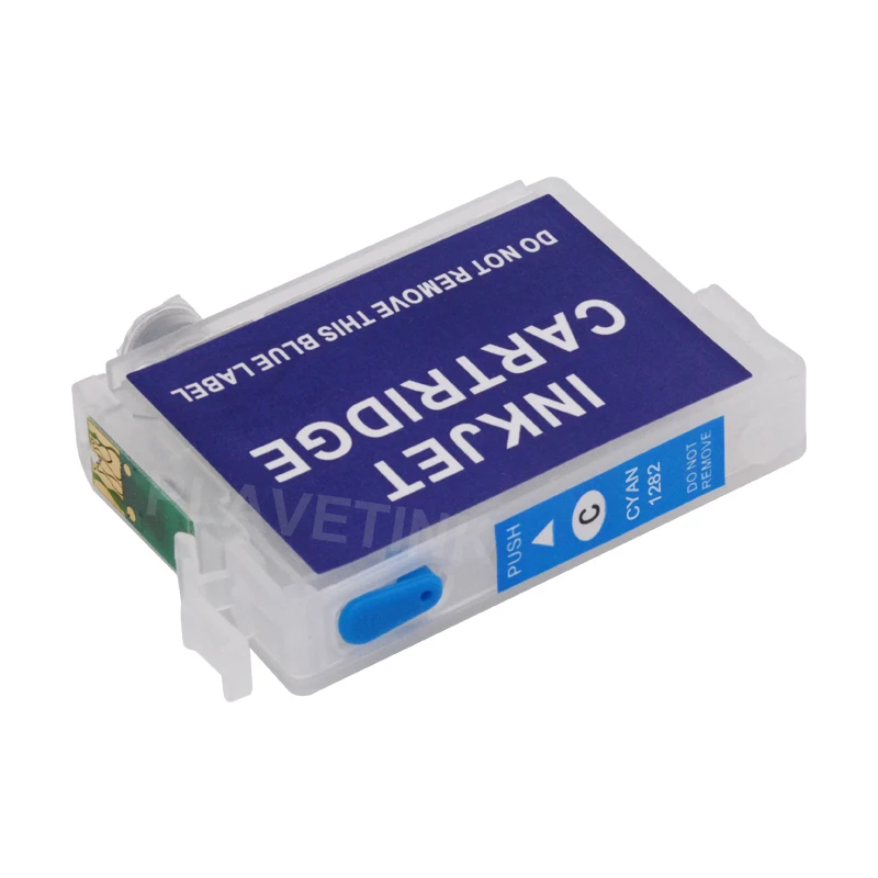 Пустой картридж для принтера Plavetink T1281 T1282 T1283 T1284 Epson Stylus S22 SX125 SX130 SX230 SX235W |