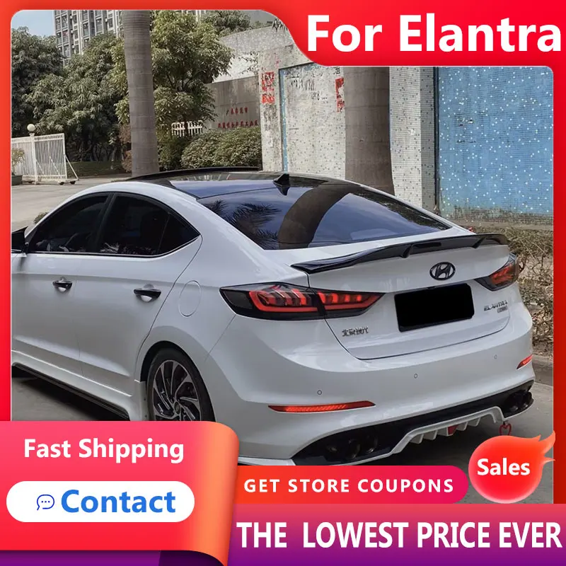 

HANA for Hyundai Elantra Tail Lights 2017-2018 New Elantra MD LED Tail Lamp DRL Signal Brake Reverse auto Accessories