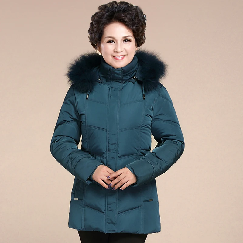 Зимняя женская одежда 2020 пуховики женское длинное пальто с воротником из