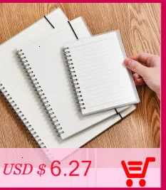 1 шт. A6 Kawaii PVC блокнот Bullet Journal Sketchbook милый дневник еженедельник блокнот офисные школьные канцелярские принадлежности 016033