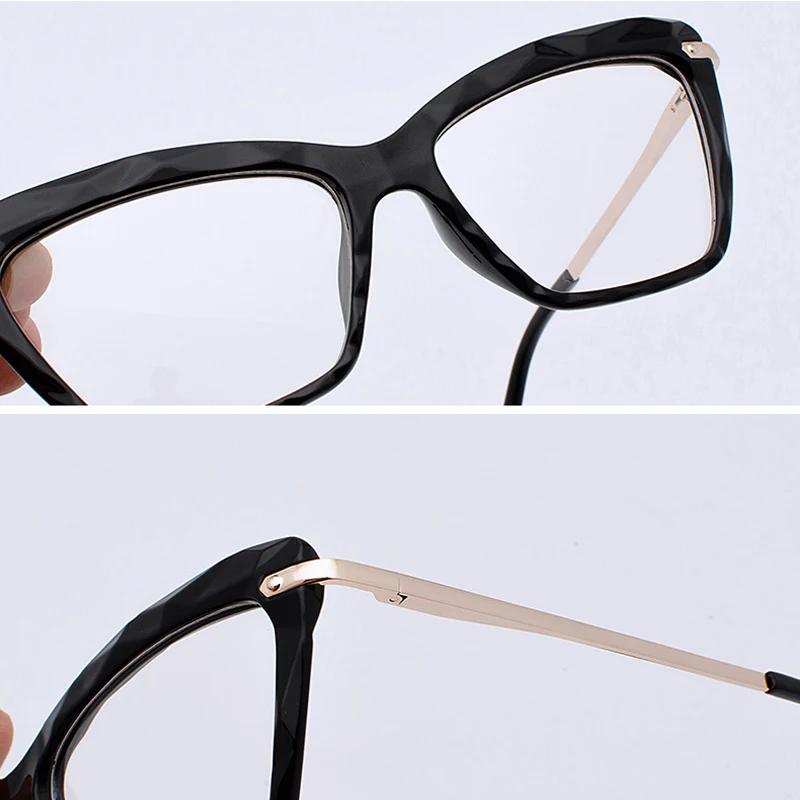 Очки Seemfly женские/мужские с прозрачными линзами модные зеркальные очки