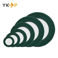 100mm125mm150mm200mm non woven scouring pad grinding wheel flap mop polishing wheel 20mm bore thickness 25mm