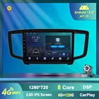 Автомагнитола для Honda Odyssey 2015-2019, автомагнитола Android 10,0, мультимедийный видеоплеер, GPS-навигация, Автомагнитола для Carplay, аудио, BT, 2 Din