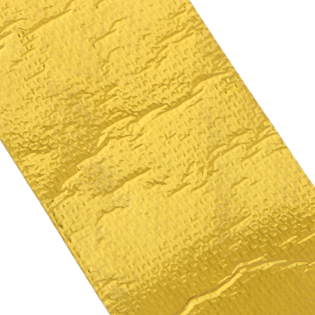 

REFLECTIVE GOLD HEAT SHIELD THERMAL RACING ENGINE (1) Cool-Tape