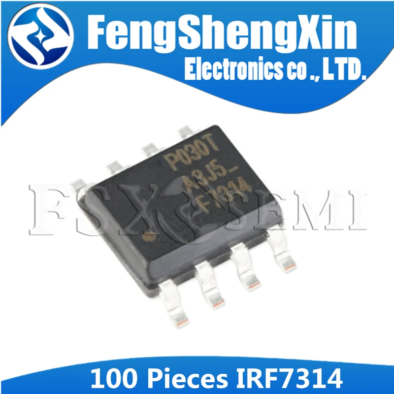 

100pcs IRF7314 SOP-8 F7314 SOP8 IRF7314TRPBF Power MOSFET