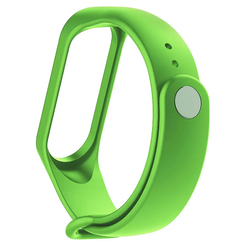 Для Xiaomi Mi Band 3 4 ремешок силиконовый браслет для Mi Band 3 4 ремешок на запястье браслет заменить Miband 4 силиконовый ремешок mi band 4